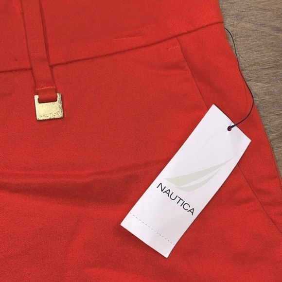 Nautica orange shorts size 10 new with tags - Picture 4 of 7